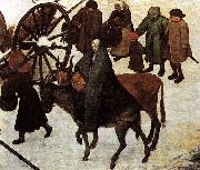 Pieter Bruegel the Elder The Census at Bethlehem oil painting